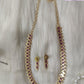 Ruby /kemp Necklace set back side kemp jewelry, Luvih Couture