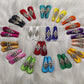 Silk Thread Hair Clips Rhombus All Colors for Kids, Girls, Teens, Women, Luvih Couture