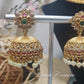 Floral Temple Earrings for girls, teens and women