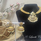 Floral Temple NEcklace set for girls, teens , women